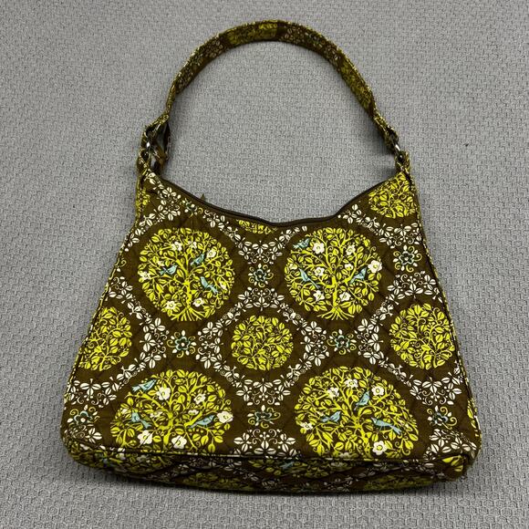Vera Bradley Brown and Yellow Tote Bag - Picture 2 of 9